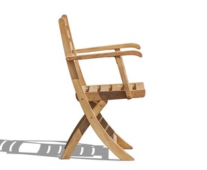 Chaises de restaurant en teck de haute qualité, pliantes, fabriquées en Indonésie, adaptées à diverses nécessités - Product Image 4