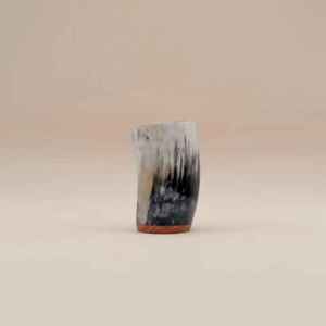 Verre à boire en corne de buffle américain moderne de haute qualité 200 ml, verre à bière Viking et verres à shot en plastique PC - Product Image 4