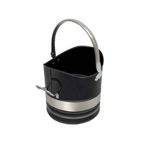 Cubos para Leña Amson de Latón, Estilo Clásico, Ecológicos, Modernos, Europeos, con Asa Negra Antigua, para Uso en Exteriores, Jardín o Chimenea, de 1 a 3 Litros - Product Image 6