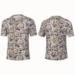 เสื้อยืดลายพรางสำหรับล่าสัตว์ ผ้าแคนวาสผสมโพลีเอสเตอร์ ระบายอากาศได้ดี แห้งเร็ว น้ำหนักเบา เหมาะสำหรับกิจกรรมกลางแจ้ง เสื้อผ้าผู้ชายสำหรับฤดูใบไม้ร่วง - Product Image 1