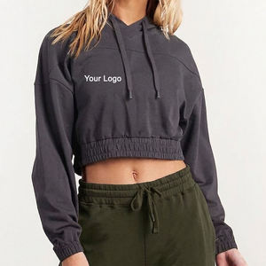 Sudadera con capucha descolorida personalizada al por mayor para mujer, con corte oversize estilo streetwear, para minoristas de moda estadounidenses, suministro a granel - Product Image 1