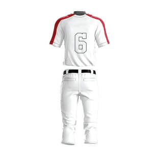 Nouveauté : Uniformes de baseball d'été 100 % polyester pour adultes - Vêtements de sport personnalisables avec services OEM, respirants et à séchage rapide - Product Image 2