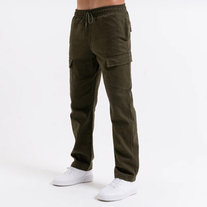 Pantalones Cargo Impermeables para Hombre, Pantalones Tácticos Color Oliva, Pantalones de Senderismo con Múltiples Bolsillos, Pantalones Cargo Negros de Alta Calidad para Hombre - Product Image 6