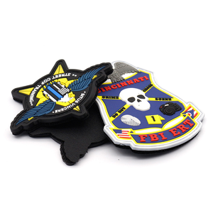 Parche 3D de Cabeza de Toro de Goma para Máscara de Gas, Insignia con Logotipo en Relieve para Coser - Product Image 3