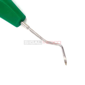 Premium Grade Dental Root Tip Heidbrink Elevator Left H2 with Green Handle German Stainless Steel Dental Medic Instruments - Product Image 5