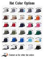 Casquette Trucker à 6 Panneaux Colormix Personnalisée, Profil Moyen, Dos en Maille, Couleurs Contrastées, Fermeture Snapback Ajustable, Casquette Décontractée pour Adultes