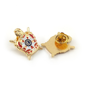 Custom Knights Templar Masonic Lapel <b>Pin</b> Gold Plated Soft Enamel Metal <b>Badge</b> Freemason <b>Pin</b> OEM Manufacturer - Product Image 1