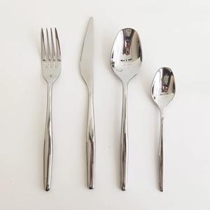 ชุดช้อนส้อมสแตนเลสสีเมทัลลิก ใช้งานได้ยาวนาน เป็นมิตรต่อสิ่งแวดล้อม เหมาะสำหรับงานเลี้ยงและการเสิร์ฟอาหารสมัยใหม่ - Product Image 6