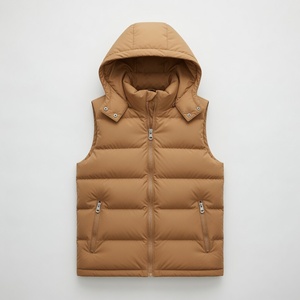 Chaleco Acolchado de Invierno para Hombre y Niño con Cierre de Cremallera Impermeable y Cortavientos, Relleno de Algodón - Product Image 6