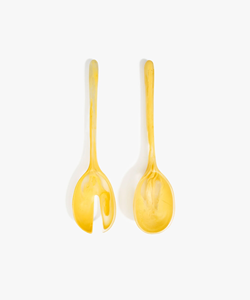 Handmade Resin <b>Salad</b> <b>Tools</b> Server Set Custom Color Kitchenware Serving Spoon Fork Dishwasher Safe - Product Image 5