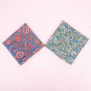 Eco-Friendly Soft Cotton Paisley Bandana Unique Printed Scarf 100% Organic Cambric <b>Face</b> Neck Cover Multi-functional Headgear - Product Image 3