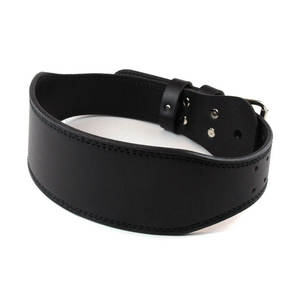 Custom Logo Heavy Duty Strong Leather Weightlifting <b>Belt</b> Adjustable Breathable Professional Soft Non-Slip 6mm Thick Unisex Gym - Product Image 2