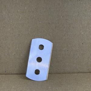 Cuchilla de Carburo de Tungsteno de Alta Resistencia con 3 Orificios para Corte de Telas No Tejidas y Textiles, Cuchilla Ranurada de Precisión, Paquete de 100 - Product Image 5