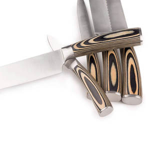 Ensemble de couteaux de chef en acier inoxydable personnalisés OEM PAK ENTERPRISES avec options de gravure de logo, outils de découpe professionnels pour la cuisine - Product Image 5