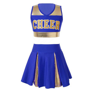 Uniforme de Animadoras para Adultos, Diseño Personalizado, Precio Económico, Fabricación en Fábrica, Último Diseño, Venta Caliente, 100% Poliéster, Servicio OEM - Product Image 1