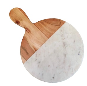 Precio al por mayor, tabla de cortar de mármol barata y personalizada, tabla de cortar de mármol con mango, tabla de cortar en Address Craft - Product Image 1