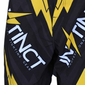 กางเกงชกมวยคุณภาพสูงขายส่ง น้ำหนักเบา ระบายอากาศได้ดี แห้งเร็ว ยืดหยุ่น ทนทาน พิมพ์ลายดิจิทัล โพลีเอสเตอร์ 100% กางเกงขาสั้นผู้ชาย - Product Image 3