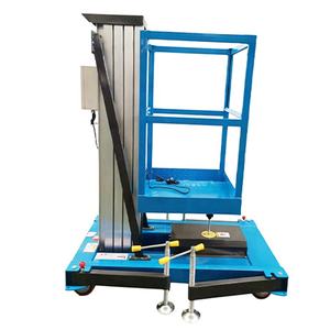 Platform pengangkat paduan aluminium industri <span class=keywords><strong>6m</strong></span> desain kompak keselamatan dan kinerja tinggi untuk tugas angkat tugas berat - Product Image 2