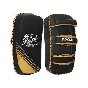 แผ่นฝึกซ้อมมวยไทยคิกบ็อกซิ่ง หนังแท้ ทนทาน กันน้ำ ป้องกันรังสียูวี ขนาด 8oz 12oz 16oz พร้อมโลโก้สั่งทำได้ - Product Image 1