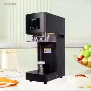Machine de scellage automatique électrique pour canettes de thé Boba, de soda et de bière, et bouteilles PET – Ventes rapides - Product Image 1