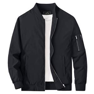 Chaqueta Bomber de Nailon Cortavientos, Forro de Malla Protectora Resistente, Estilo Deportivo de Primera Calidad, Ropa Bomber, Equipamiento Urbano, Venta al Por Mayor - Product Image 3