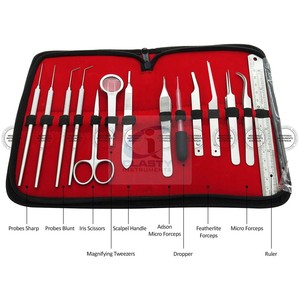 CLASTY INSTRUMENTS CI-DT-R-415 Kit chirurgical dentaire en acier inoxydable réutilisable, ensemble d'instruments dentaires (aiguilles, miroirs) pour chirurgie buccale - Product Image 4