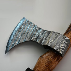 Hacha de Acero al Carbono de Damasco de Alta Calidad al por Mayor - Herramienta de Corte Personalizable con 3 Años de Garantía - Product Image 2