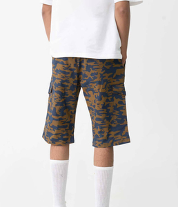 Pantalones Cortos Cargo Sólidos para Hombre, de Cintura Alta, con Cierre de Cremallera, Estilo Casual, con Bolsillos, Transpirables, Impermeables, de Secado Rápido, Oxford - Product Image 3