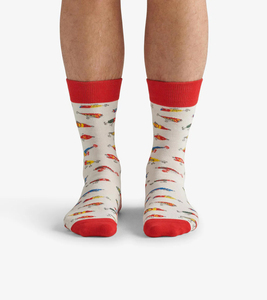Calcetines Deportivos de Algodón 100% Orgánico con Diseño de Logotipo Personalizado y Patrón de Dibujos Animados para Entrenamientos, Unisex, para Hombres, Mujeres y Niños - Product Image 1