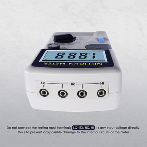 Micro-ohmmètre numérique professionnel 4 fils à faible résistance (0,1 mΩ à 20 kΩ) pour transformateur, directement de l'usine - Product Image 3