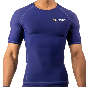 T-shirt de sport pour homme, respirant, à séchage rapide, anti-transpiration, pour la course à pied, le basketball, motif écologique - Product Image 1