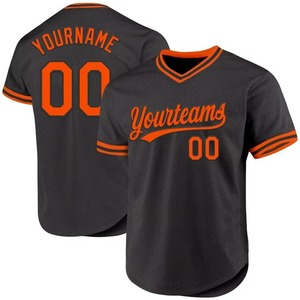 Camiseta de Béisbol Rosa Personalizada con Ribete Verde, Cuello en V, Manga Corta, Malla de Poliéster Transpirable, Uniforme de Equipo Unisex para Adultos - Product Image 4