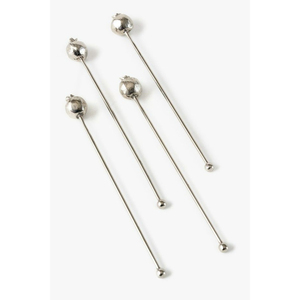 Juego de Cucharas Agitadoras para Cócteles en Forma de Corazón de Acero Inoxidable, Pajitas Metálicas Ecológicas para Bar y Catering de Eventos de Lujo - Product Image 6