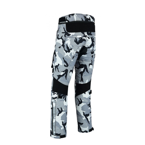Pantalon de moto en cuir Cordura avec protections amovibles CE pour les genoux et les hanches |   Pantalon de motard imperméable |   Hike Impex - Product Image 3