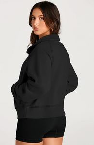 Sudadera Deportiva Ligera de Media Cremallera para Mujer, de Secado Rápido, para Correr, Gimnasio, Fitness y Entrenamiento - Product Image 2
