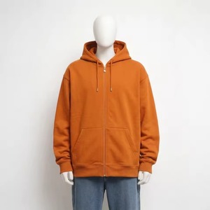 Heavyweight French Terry High Quality Cotton Fleece <b>Men's</b> Winter Breathable Custom Embroidered <b>Pullover</b> Hoodie - Product Image 4