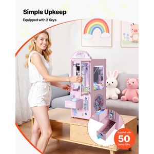 Macchina Acchiappacaramelle di Medie Dimensioni con Artigli in Acciaio di Precisione, Gioco Arcade con Luci e Suoni - Product Image 6