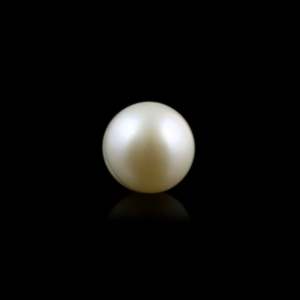 Certified Natural Freshwater Pearl 55 Carat Loose Gemstone 9mm for Fine Jewelry Making - Product Image 1