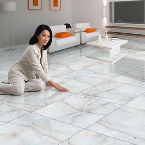 Marconix 60x60cm Carreaux de sol en porcelaine vitrifiée brillante 24x24 pouces Carreaux de céramique polis Meilleur prix Commande en gros de carreaux - Product Image 5