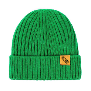 Custom <b>Beanie</b> <b>Hat</b> Multi Color Letter Patch 3D Embroidery Knitted Winter Cap Cuffed Unisex Adult Acrylic Travel Wholesale <b>Beanie</b> - Product Image 5