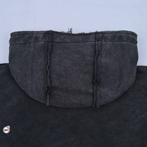 Hoodies courts pour femmes, couleur unie, manches longues, en coton tricoté, style décontracté pour l'automne, avec poches, finition délavée - Product Image 6
