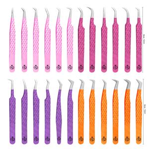 Précision et facilité d'utilisation Pince à épiler en acier pur Variété de couleurs vives Conçu chaque outil - Product Image 1