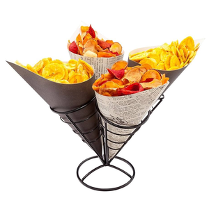 Cônes à glace en gaufres en gros, crème glacée au chocolat, taille personnalisable, produit en promotion, échantillon gratuit - Product Image 6