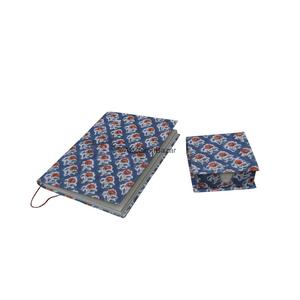 Carnet de notes créatif en tissu de coton fait main de luxe, imprimé au bloc, couleurs personnalisables, logo personnalisé, cadeaux de bienvenue - Product Image 4