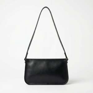 Nuevo Modelo 2026, Bolso de Mujer Vintage, Elegante, con Diseño a Cuadros y Flores Talladas a Mano, Color Negro, 100% Cuero Genuino, Ligero - Product Image 3