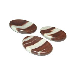 Crystal Thumb Narmada jaspe Curación natural 35x45.mm Worry Pocket Stone Crystal Thumb Gemstone Crystal Masaje Mayorista - Product Image 1