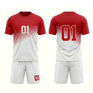 Conjunto de camiseta de fútbol personalizada, camiseta y pantalones cortos de fútbol sublimados, uniforme de equipo de secado rápido, uniforme de balonmano para hombre. - Product Image 3