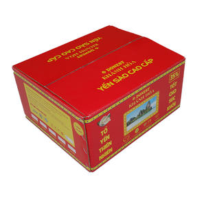 Caja de Regalo de Lujo con Diseño de Nido de Pájaro |   Caja Rígida para Alimentos con Logotipo Personalizado para Nido de Pájaro Comestible Premium y Productos para la Salud - Product Image 1