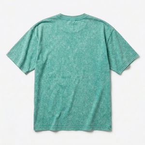เสื้อยืดผู้ชายสไตล์วินเทจ ผ้าคอตตอนซักนุ่ม สวมใส่สบาย ทรงโอเวอร์ไซส์ สไตล์สตรีทแฟชั่น คอกลม หนานุ่ม คุณภาพพรีเมียม ขายส่ง - Product Image 5