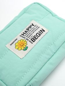 Sac cosmétique en nylon résistant à l'eau léger et durable pliable portable mode capacité moyenne fermeture à glissière - Product Image 6